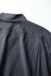 画像4: FOLL       cotton wool skipper shirt・black (4)