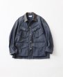 画像1: FOLL       bag spec work jacket・navy (1)