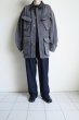 画像16: FOLL       bag spec work jacket・black (16)
