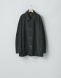 画像1: ssstein         COW SUEDE CAR JACKET・BLACK (1)