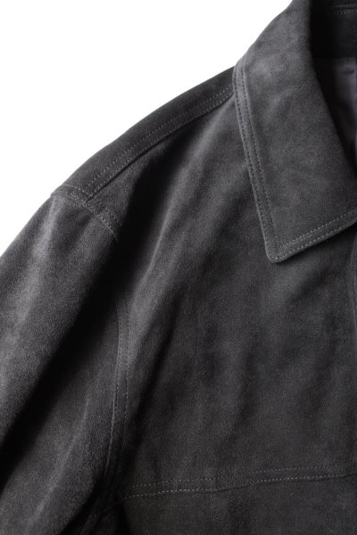 画像3: ssstein         COW SUEDE CAR JACKET・BLACK