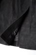 画像8: ssstein         COW SUEDE CAR JACKET・BLACK (8)