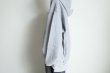 画像6: UNTRACE        ZIP HOODIE・HEATHER GRAY (6)