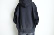画像7: UNTRACE        ZIP HOODIE・BLACK (7)