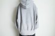 画像7: UNTRACE        ZIP HOODIE・HEATHER GRAY (7)