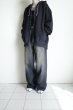 画像9: UNTRACE        ZIP HOODIE・BLACK (9)