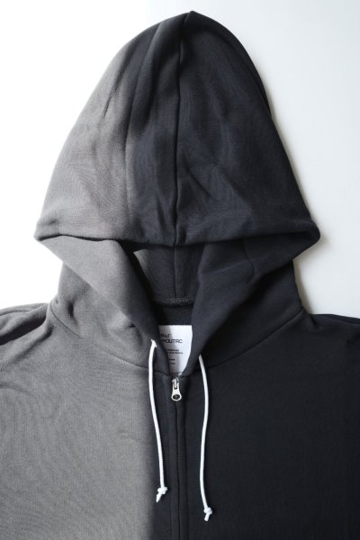 画像1: UNTRACE        ZIP HOODIE・BLACK