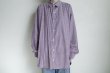 画像9: FOLL       cotton cashmere gingham check daily shirts・red (9)