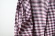 画像4: FOLL       cotton cashmere gingham check daily shirts・red (4)