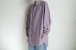 画像16: FOLL       cotton cashmere gingham check daily shirts・red (16)