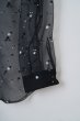 画像6: naokitomizuka      embroidery organdy shirt・black (6)