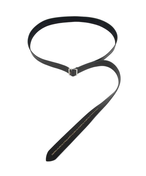 画像1: UNDERCOVER       UC2E1W01 Belt・BLACK (1)
