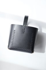 [新品•未使用] eb.a.gos エバゴス　キャンパス×レザー三折り財布 新品•未使用] eb.a.gos エバゴス キャンパス×レザー三折り財布 eb.a.