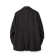 画像2: beauty・beast       Double-breasted unconscious jacket ・black (2)