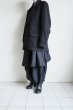 画像13: beauty・beast       Double-breasted unconscious jacket ・black (13)