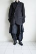 画像12: beauty・beast       Double-breasted unconscious jacket ・black (12)