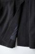 画像8: beauty・beast       Double-breasted unconscious jacket ・black (8)