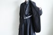 画像17: beauty・beast       Double-breasted unconscious jacket ・black (17)