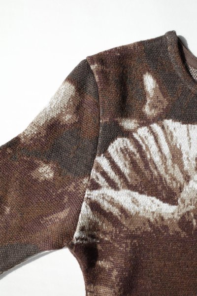 画像2: Mediam       Photo Knit Pullover・B