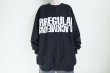 画像9: blackmeans irregular       ビッグスウェットブルゾン (9)