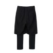 画像2: beauty・beast       6Q Layered Sarrouel・black (2)