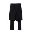 画像1: beauty・beast       6Q Layered Sarrouel・black (1)
