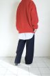 画像14: FOLL       washed soft wool cardigan・red (14)