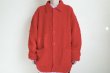 画像8: FOLL       washed soft wool cardigan・red (8)