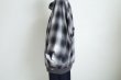 画像11: FOLL       wool check harington jacket・black check (11)