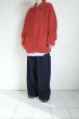 画像12: FOLL       washed soft wool cardigan・red (12)