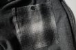 画像8: FOLL       wool check harington jacket・black check (8)