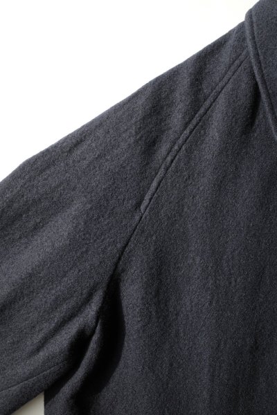 画像2: FOLL       washed wool bal collar coat・dark navy