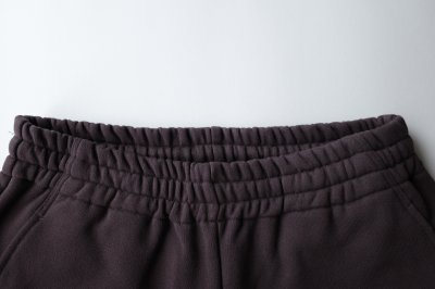画像1: FOLL       max heavy sweatpants・dark brown