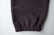 画像7: FOLL       max heavy sweatpants・dark brown (7)