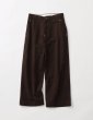 画像1: FOLL       peach skin bio wardrobe chino・brown (1)