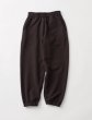 画像1: FOLL       max heavy sweatpants・dark brown (1)