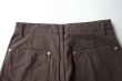 画像9: FOLL       peach skin bio wardrobe chino・brown (9)