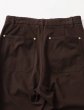 画像6: FOLL       peach skin bio wardrobe chino・brown (6)