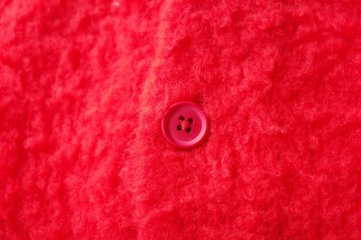 画像3: FOLL       washed soft wool cardigan・red