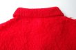 画像7: FOLL       washed soft wool cardigan・red (7)