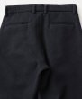 画像3: FOLL       washed wool straight slacks・dark navy (3)