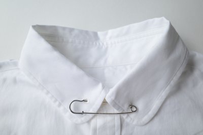 画像1: TAKAHIROMIYASHITATheSoloist.       pin hole round collar shirt.