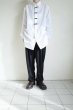画像20: TAKAHIROMIYASHITATheSoloist.       flyfront ribbon shirt. (20)