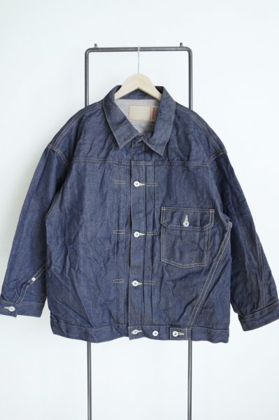 画像1: SKEWed        El Dorado Jacket・rinsed indigo denim (1)