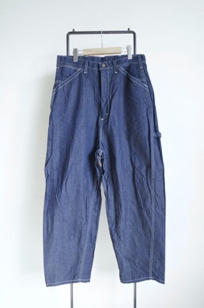 画像1: SKEWed        Match Pocket Pants・rinsed indigo denim (1)