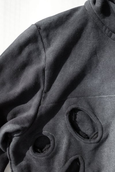 画像2: LITTLE BEDROOM       warp hole zip hoodie
