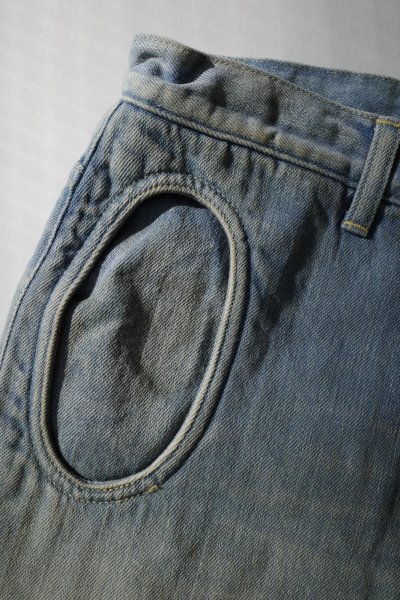画像3: LITTLE BEDROOM       warp hole denim