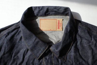 画像1: SKEWed        El Dorado Jacket・rinsed indigo denim