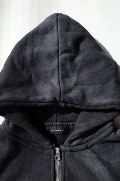 画像1: LITTLE BEDROOM       warp hole zip hoodie