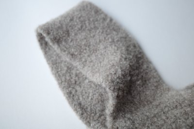 画像2: NL ニール TROY ニットポーチ・グレージュ